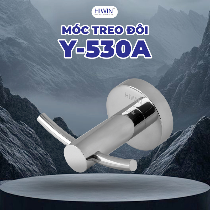 Móc treo quần áo inox Hiwin Y-530A