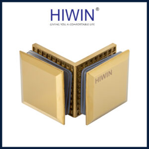 Kẹp định vị 90 kính kính Hiwin FC-2083 vàng titan sang trọng