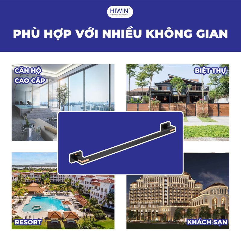 Lắp đặt dễ dàng, tương thích với nhiều không gian