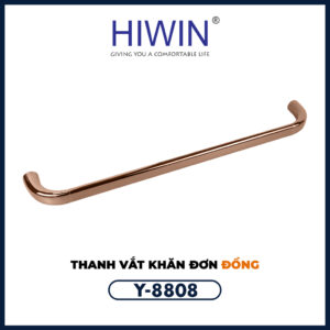 Thanh vắt khăn nhà tắm Hiwin Y-8808 vàng hồng sang trọng