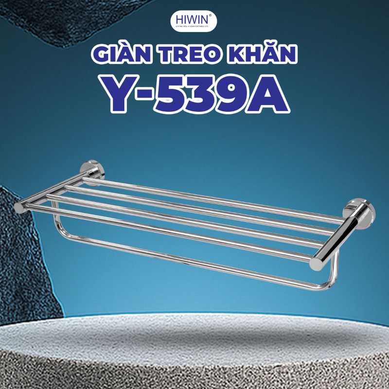 Thiết kế đơn giản, tiện lợi của vắt khăn giàn inox Hiwin Y-539A