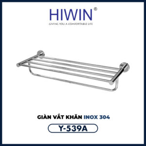 Vắt khăn giàn inox Hiwin Y-539A đa năng, gọn đẹp cho phòng tắm