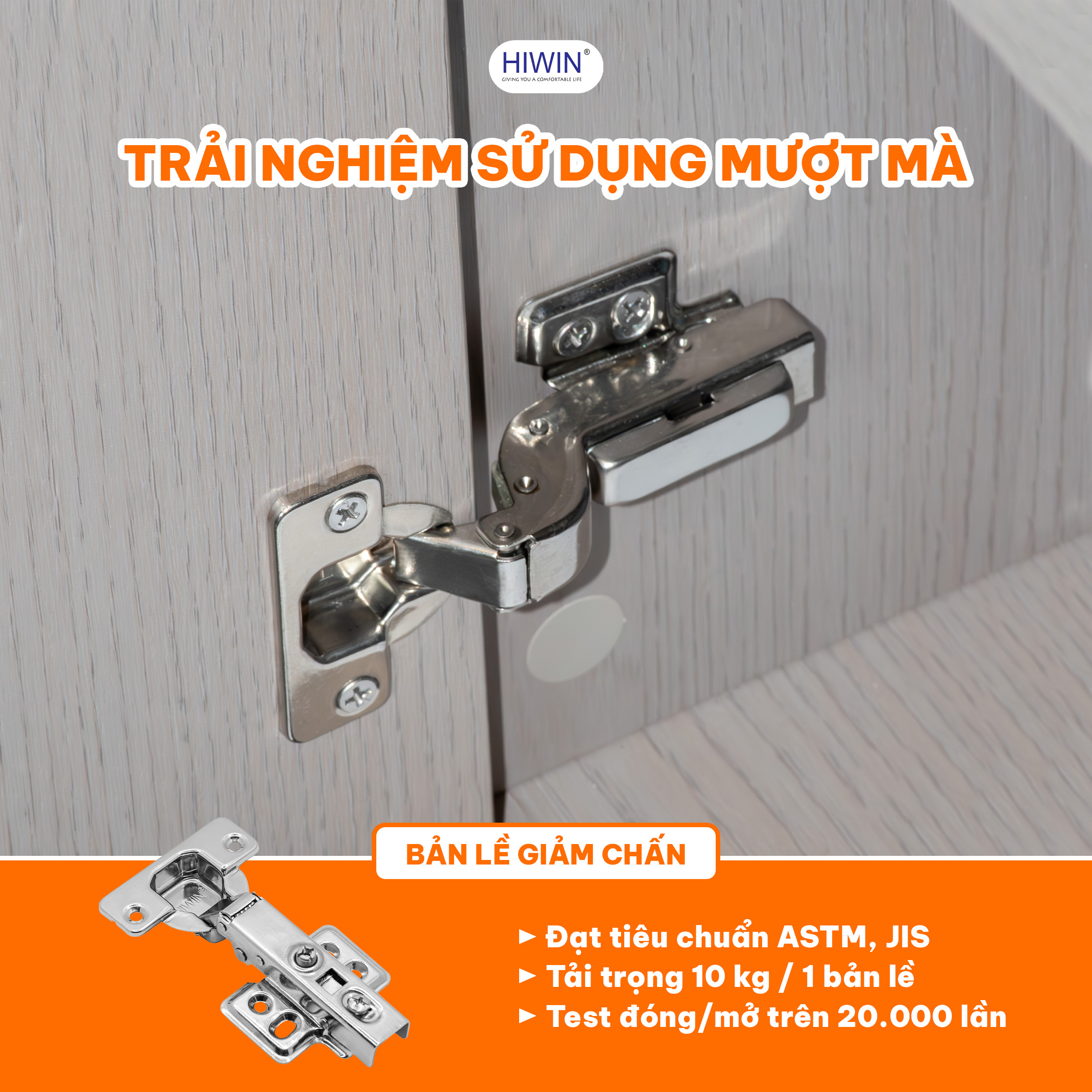 Hệ thống giảm chấn Hiwin mang tới trải nghiệm sử dụng mượt mà