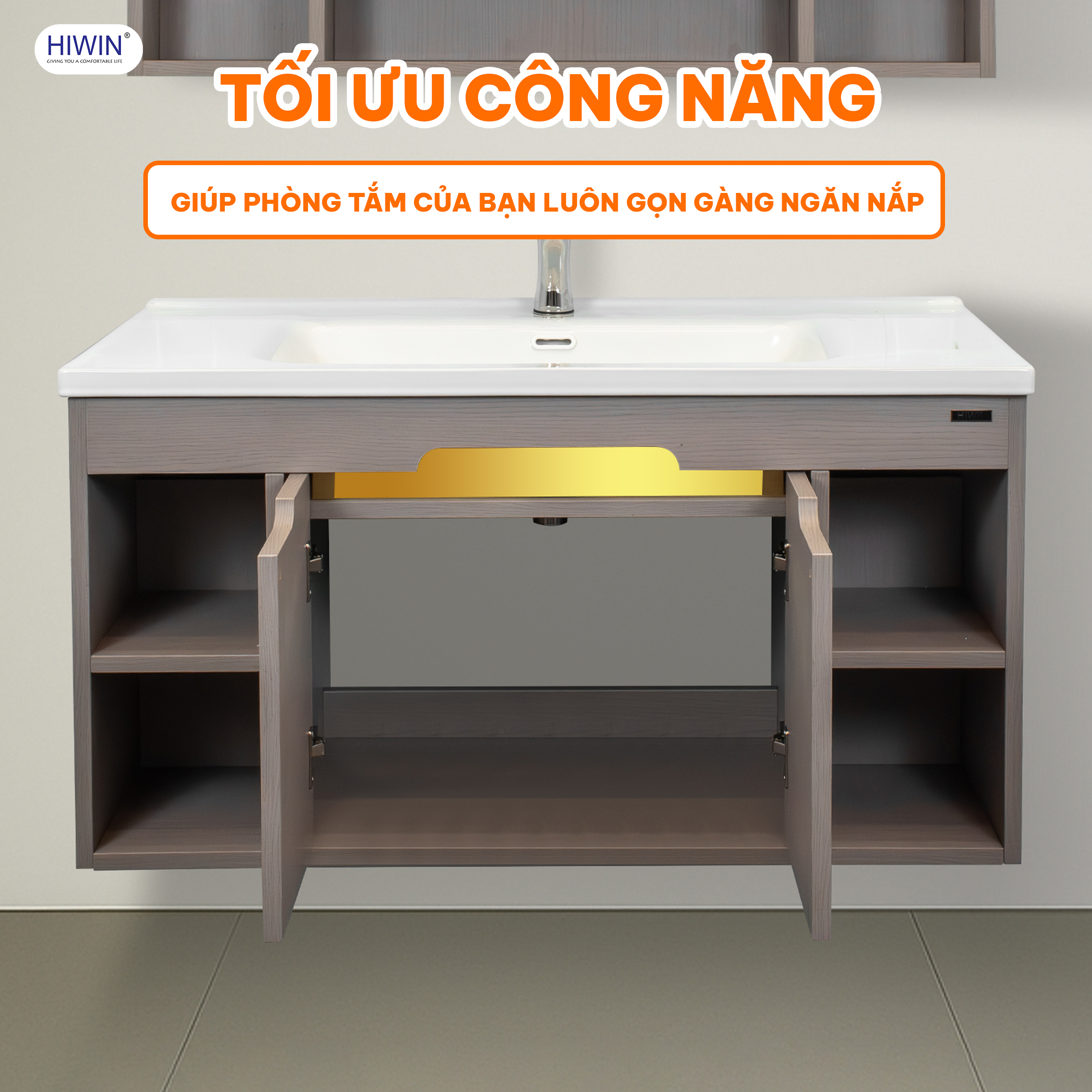 Tủ chính Hiwin YS-2632 rộng rãi đáp ứng được tối đa nhu cầu lưu trữ