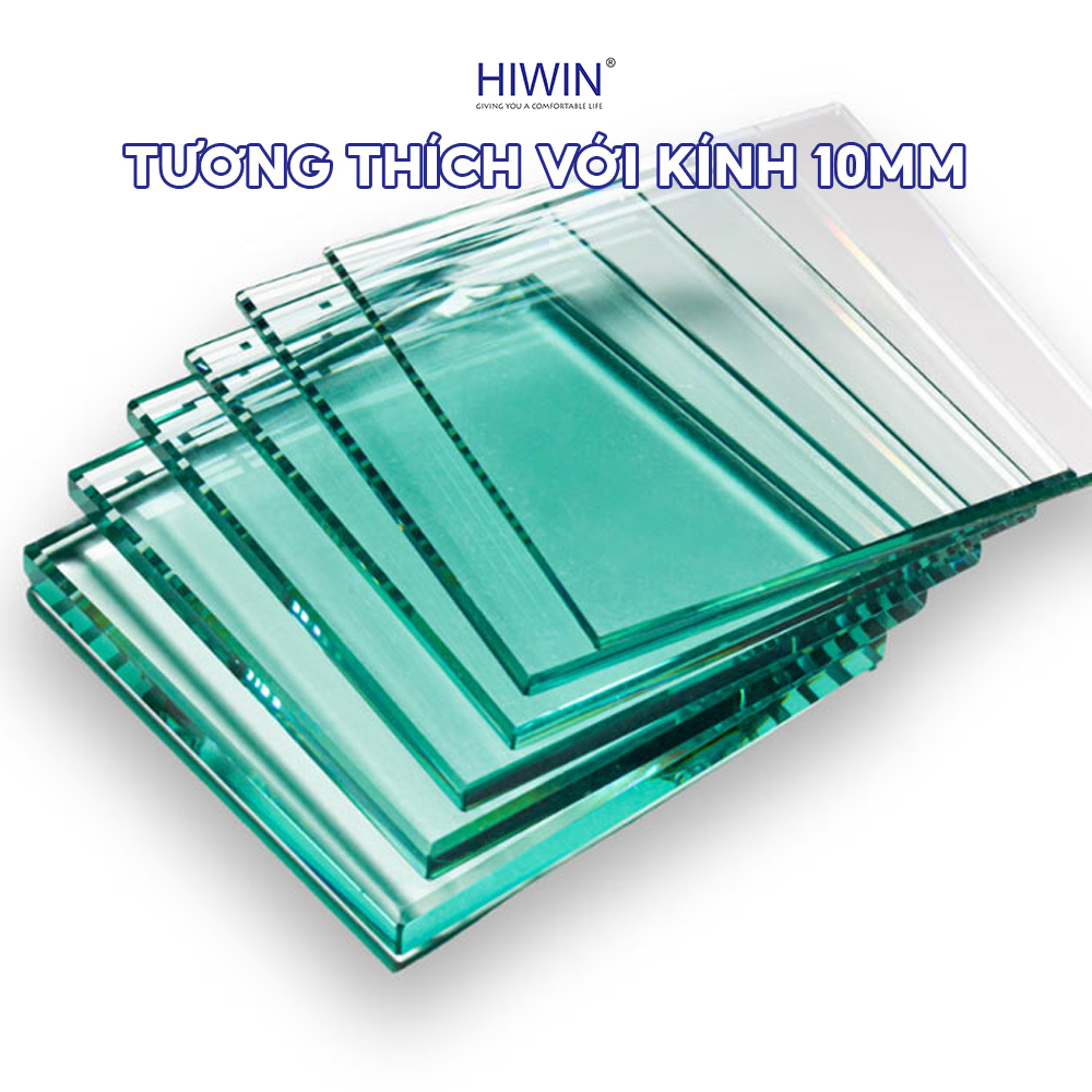 Bản lề 135 cân HG-010 được thiết kế để tương thích hoàn hảo với kính dày 10mm