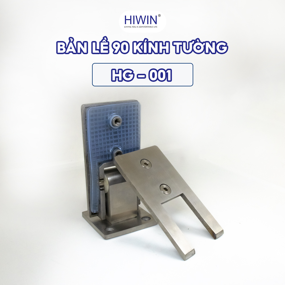 Bản lề cabin kính Hiwin HG-001 thiết kế đế cân chuyên dụng
