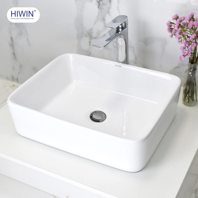 Lavabo dương bàn loại chậu được đặt trực tiếp lên trên mặt bàn tủ lavabo