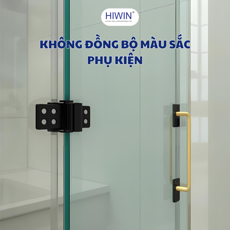 Màu sắc phụ kiện không đồng nhất gây mất thẩm mỹ