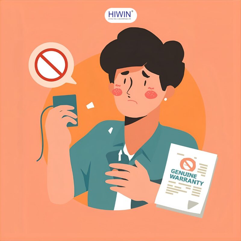 Phụ kiện vừa mua về đã hỏng không có bảo hành