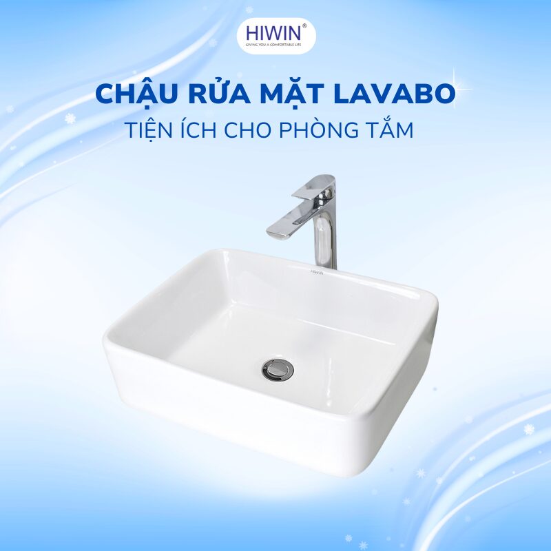 Chậu rửa mặt lavabo tiện ích cho mọi phòng tắm