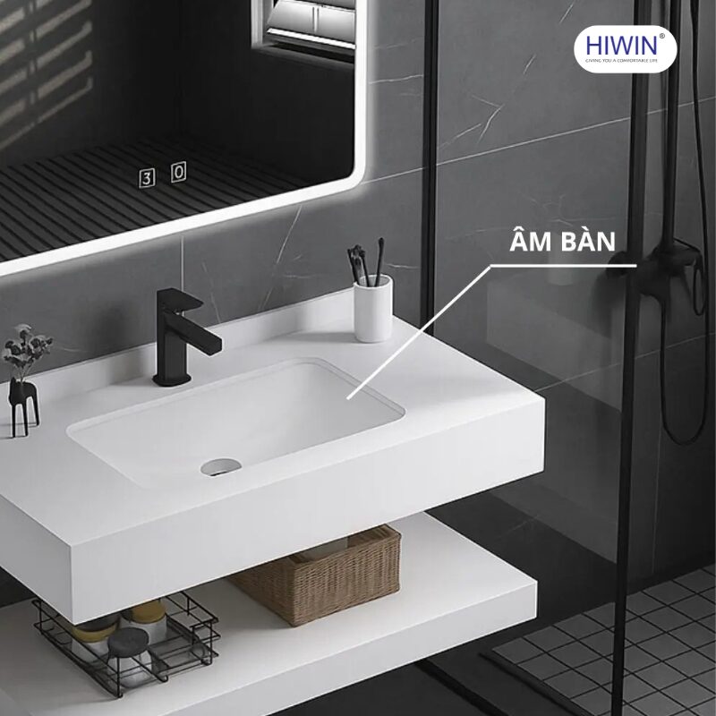 7 bước lắp đặt chậu lavabo âm bàn cho nhà tắm