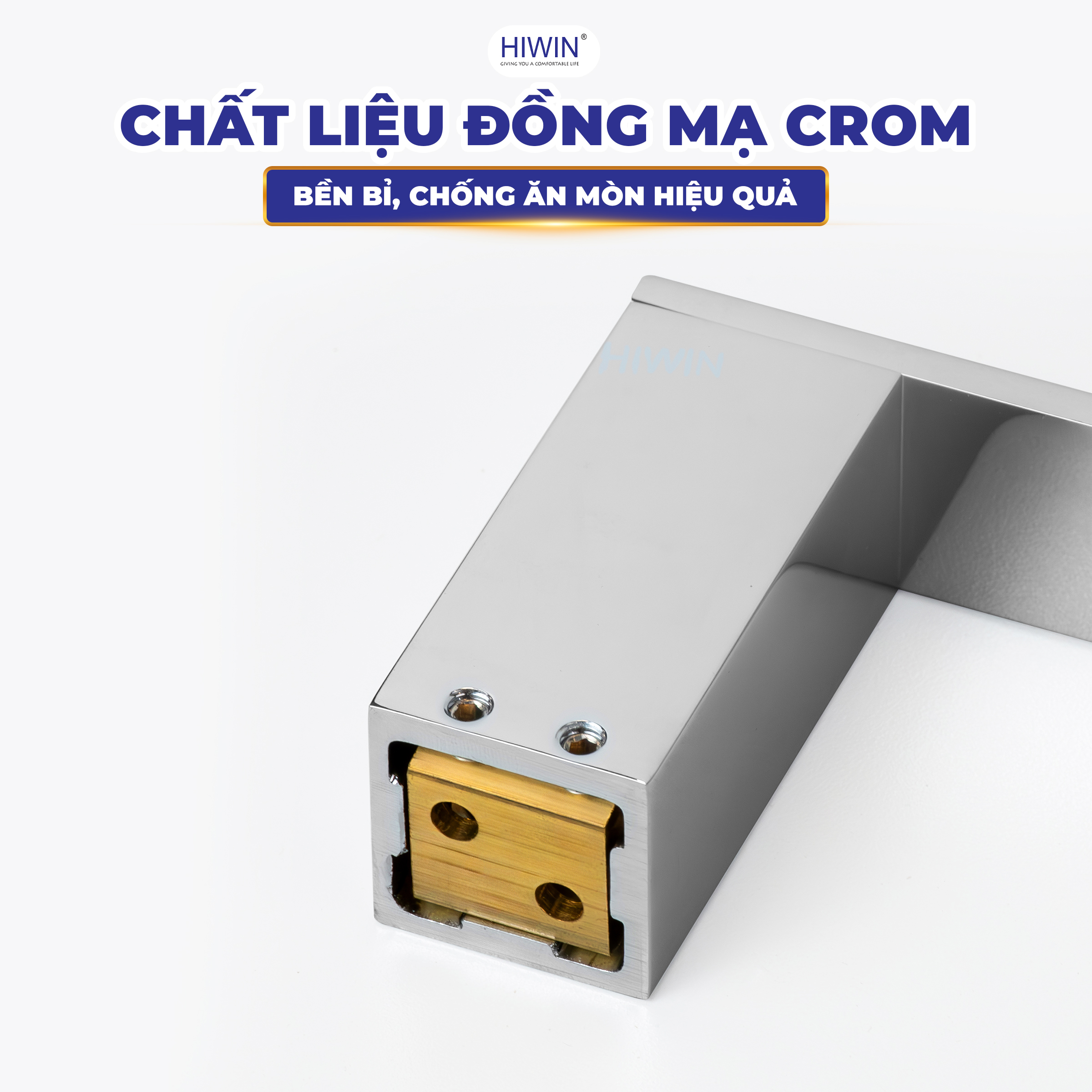 Chất liệu đồng cao cấp chịu lực tốt
