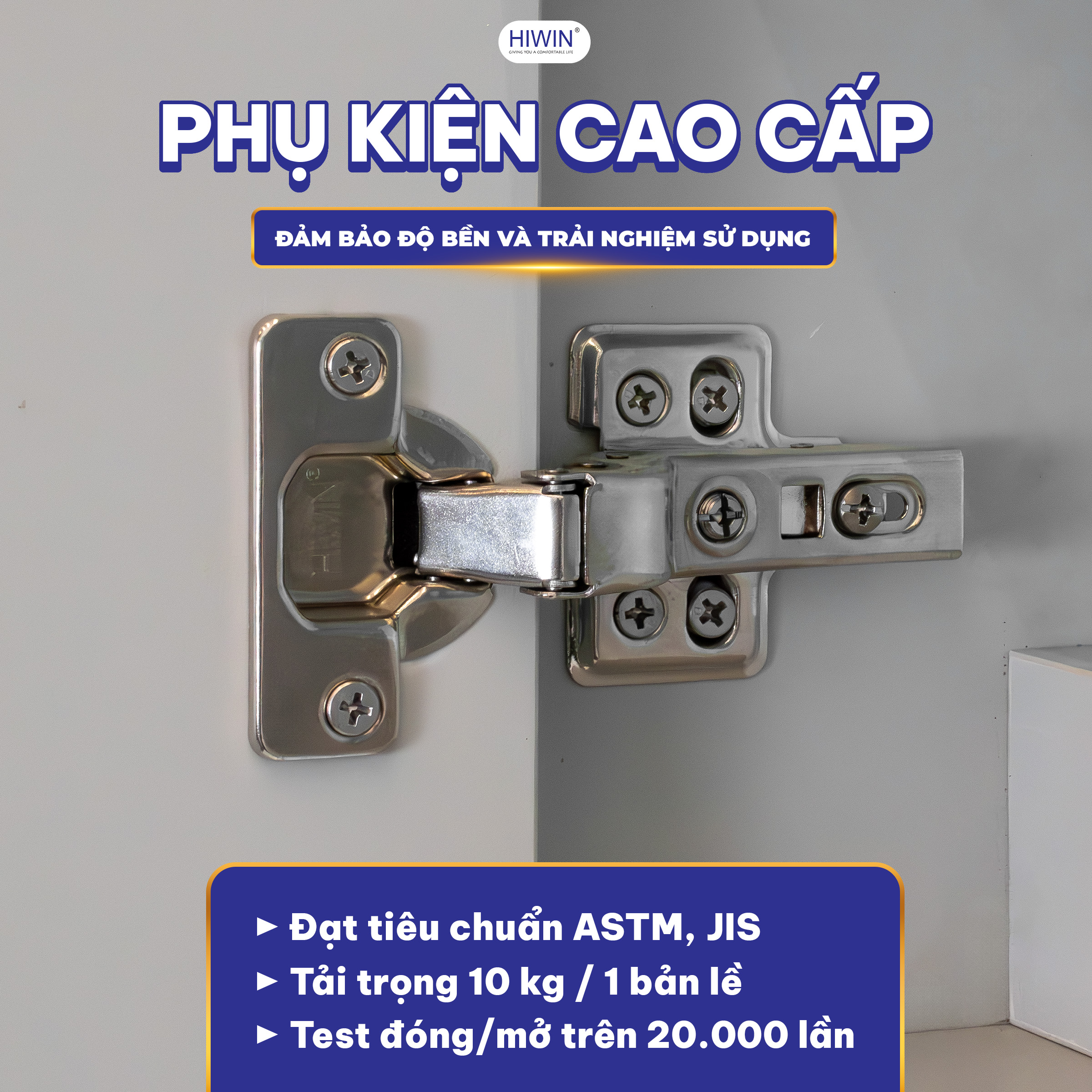 Phụ kiện YP-2466 đạt chuẩn ASTM và JIS