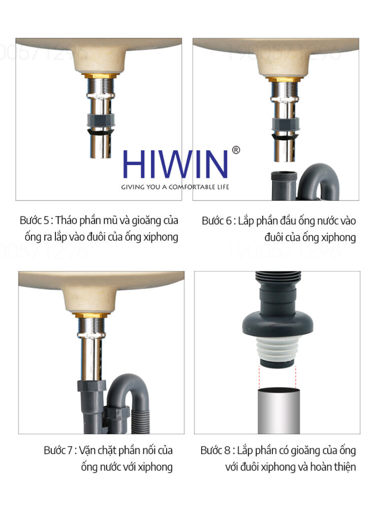 8 bước lắp đặt xiphong đơn giản tại nhà