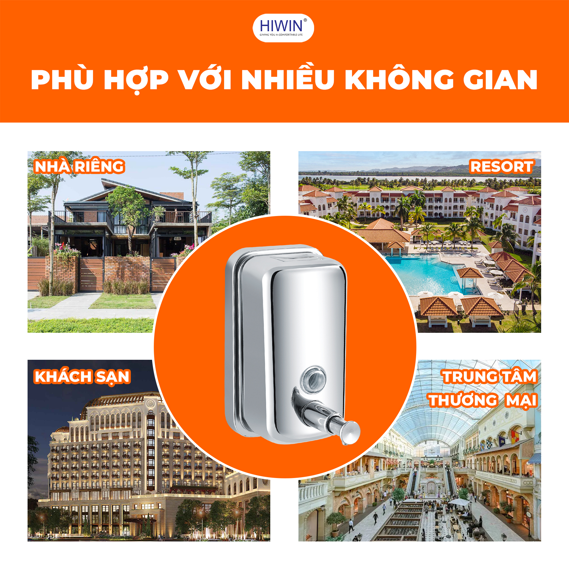 Lắp đặt nhanh chóng, phù hợp trong nhiều không gian