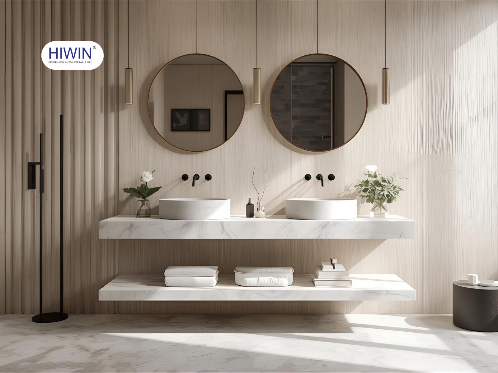 Lựa chọn kích thước bàn đá 2 tầng phù hợp có vai trò quan trọng