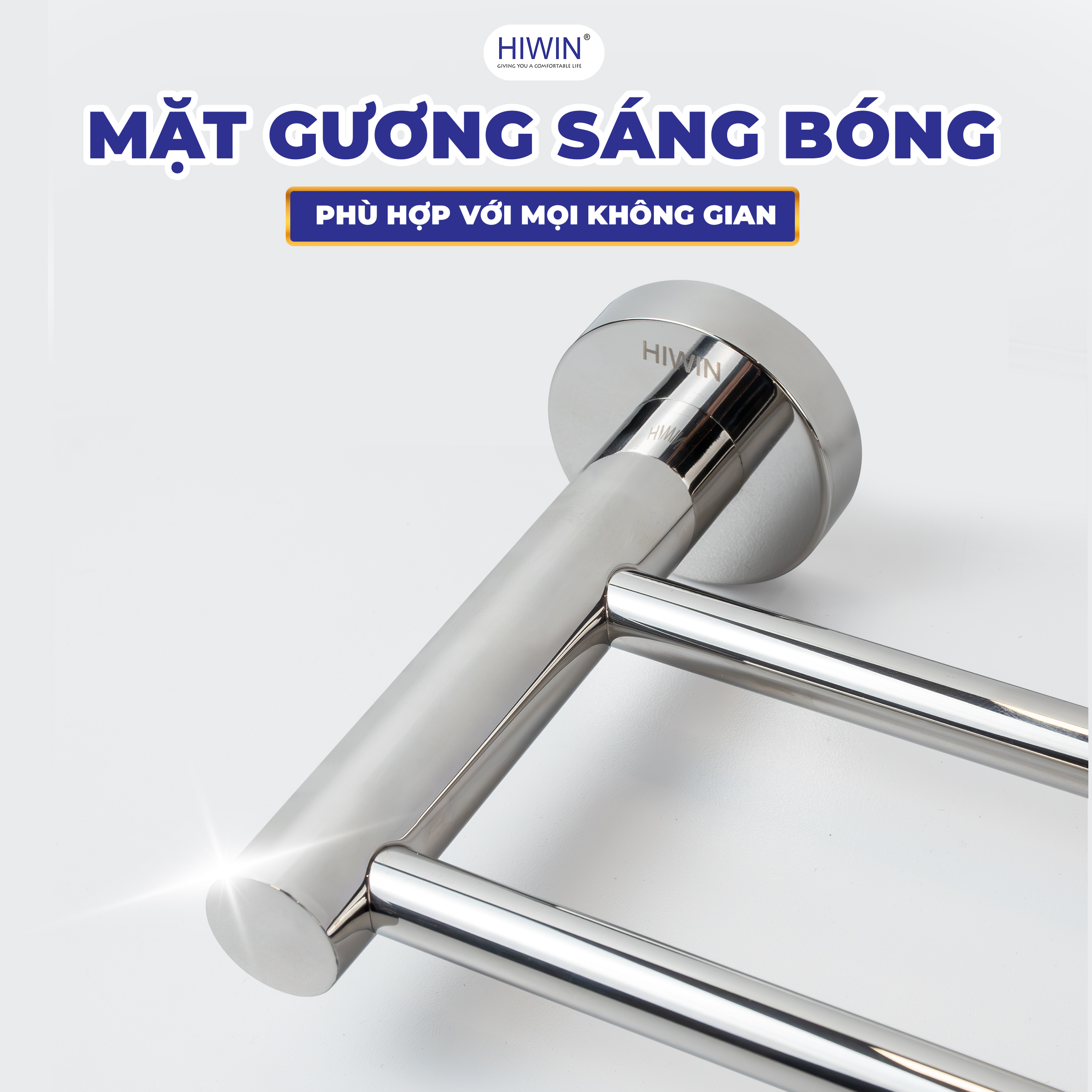 Hiwin Y-538A sở hữu bề mặt gương sáng bóng