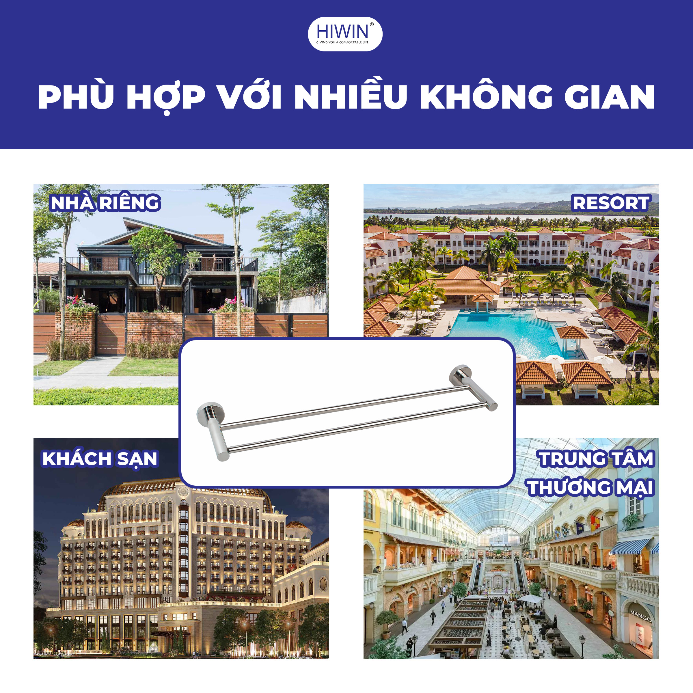 Lắp đặt dễ dàng một cách nhanh chóng