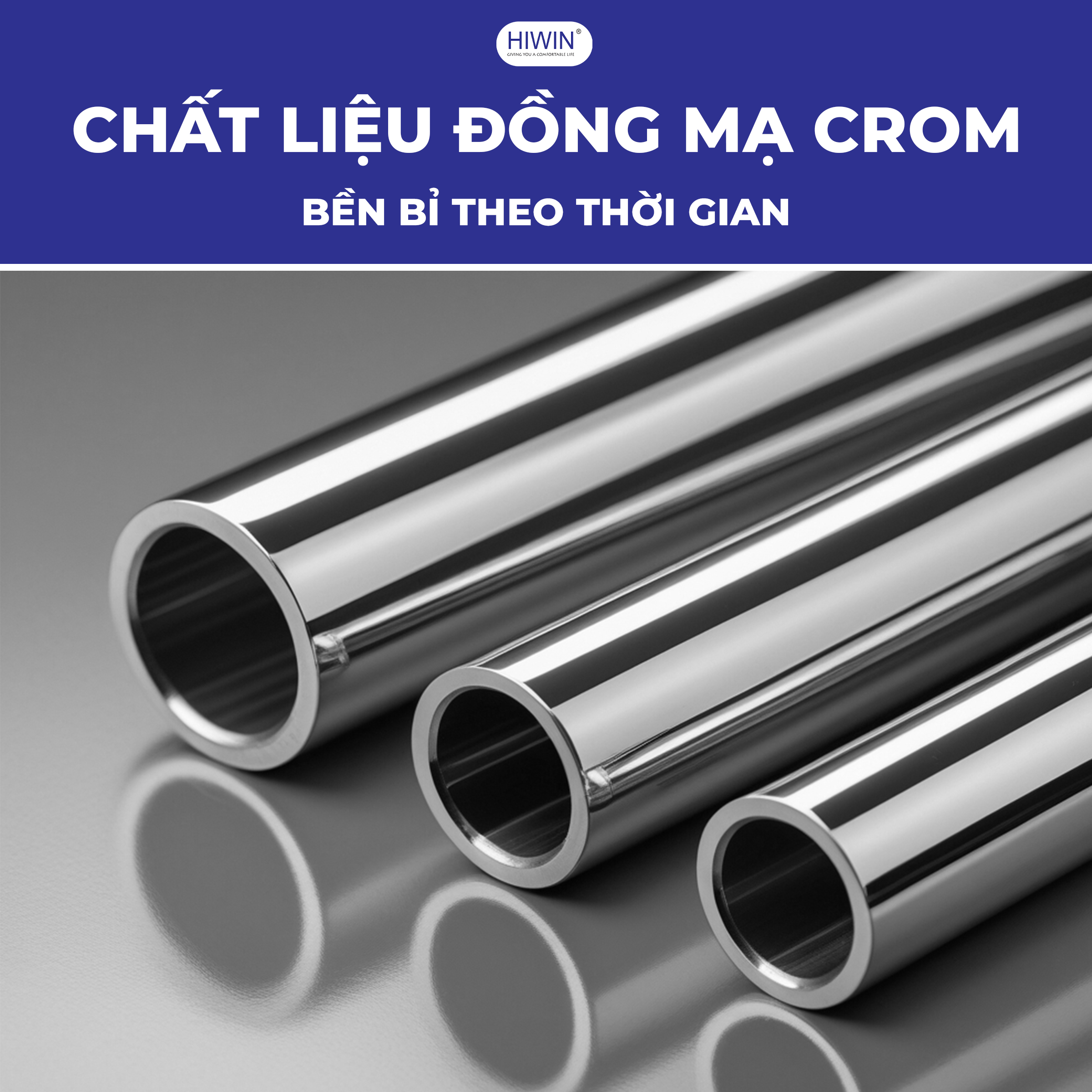 Hiwin Y-9508 bằng đồng mạ Crom hiện đại