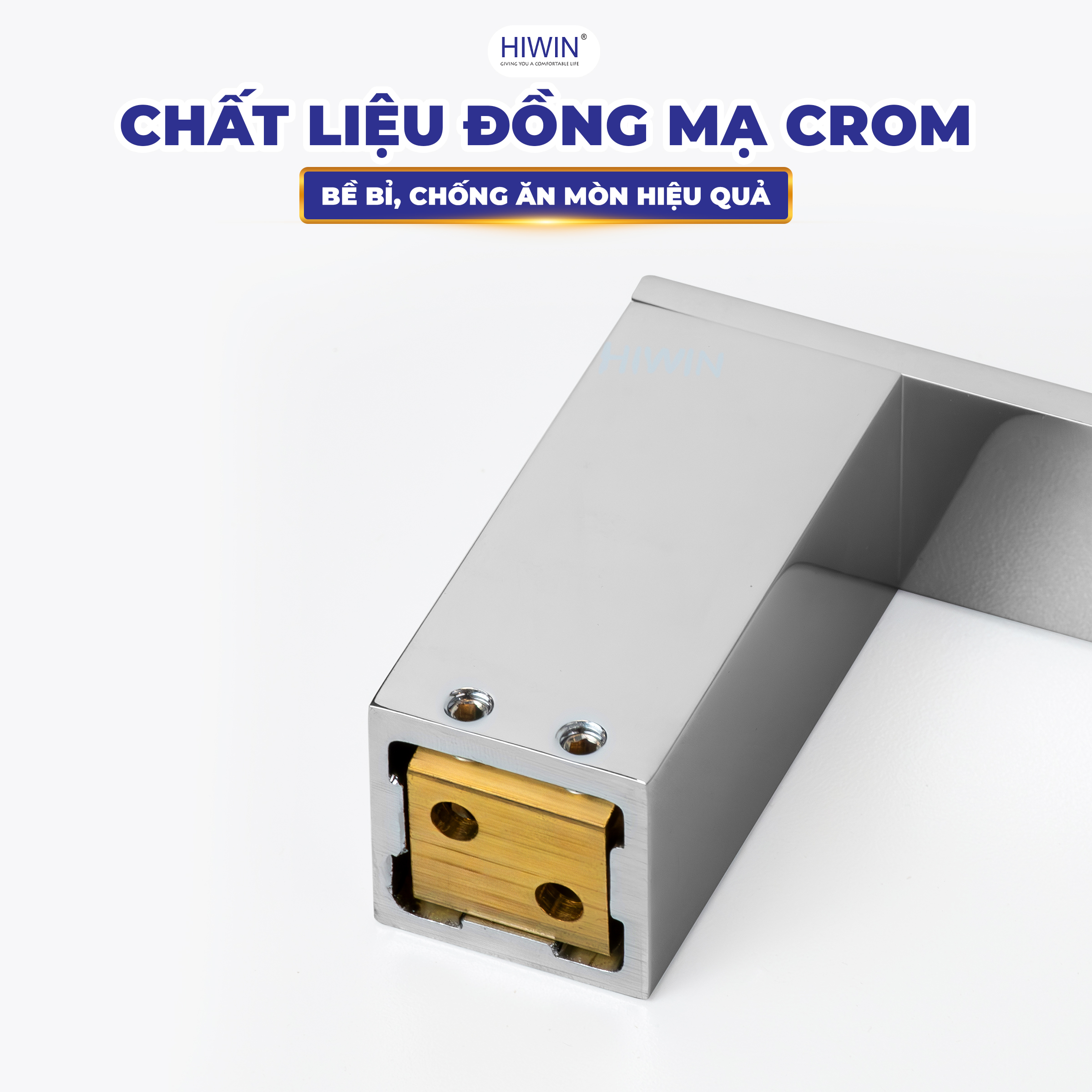 Chất liệu đồng cao cấp chịu lực tốt  