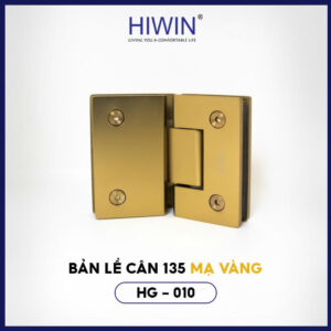 Bản lề HG-010 mạ vàng cabin vách tắm kính phủ lớp dầu bảo vệ