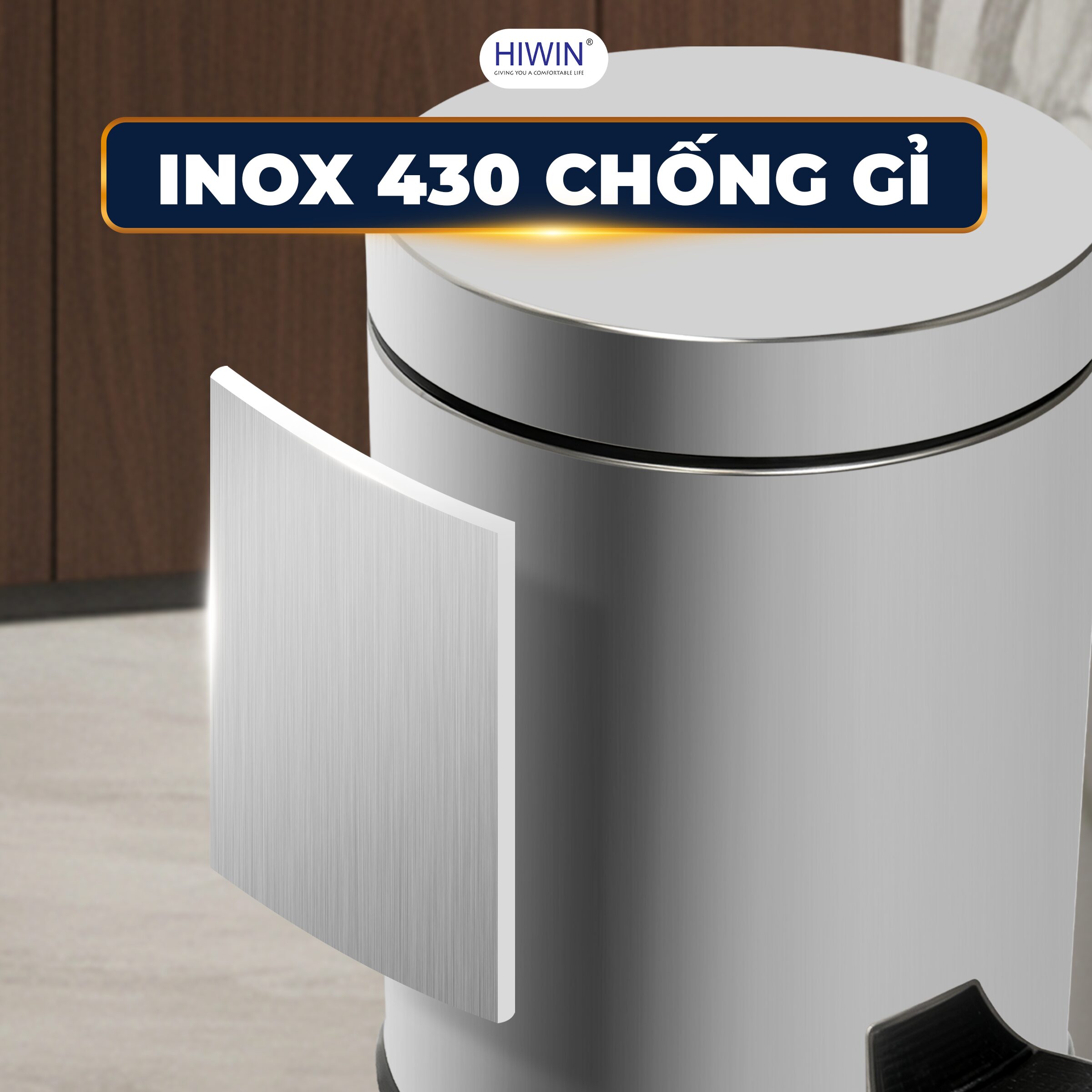 Y-5018 được làm từ chất liệu inox 430