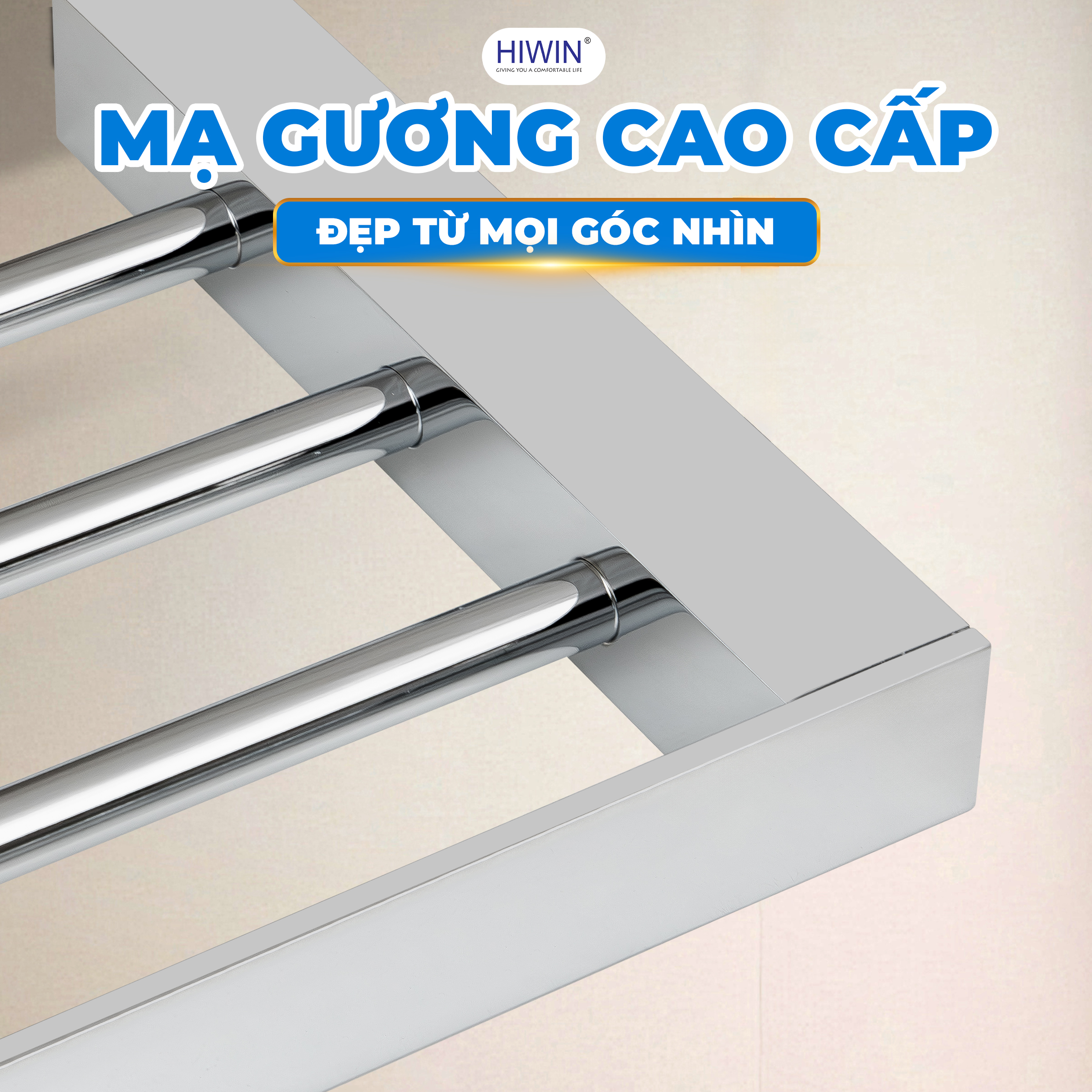 Công nghệ xử lý bề mặt mạ crom bóng loáng