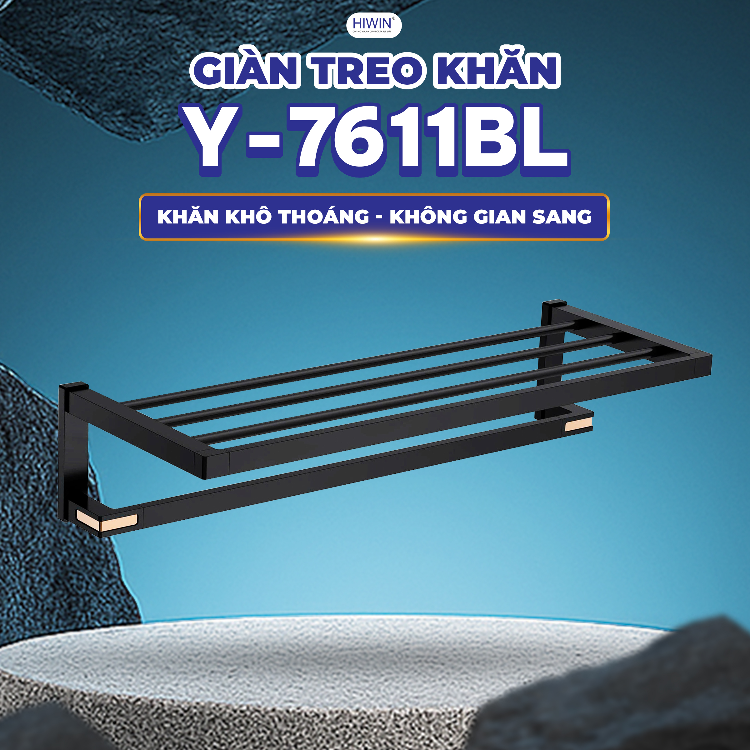 Hiwin Y-7611BL thiết kế giàn ngang tinh tế, hiện đại