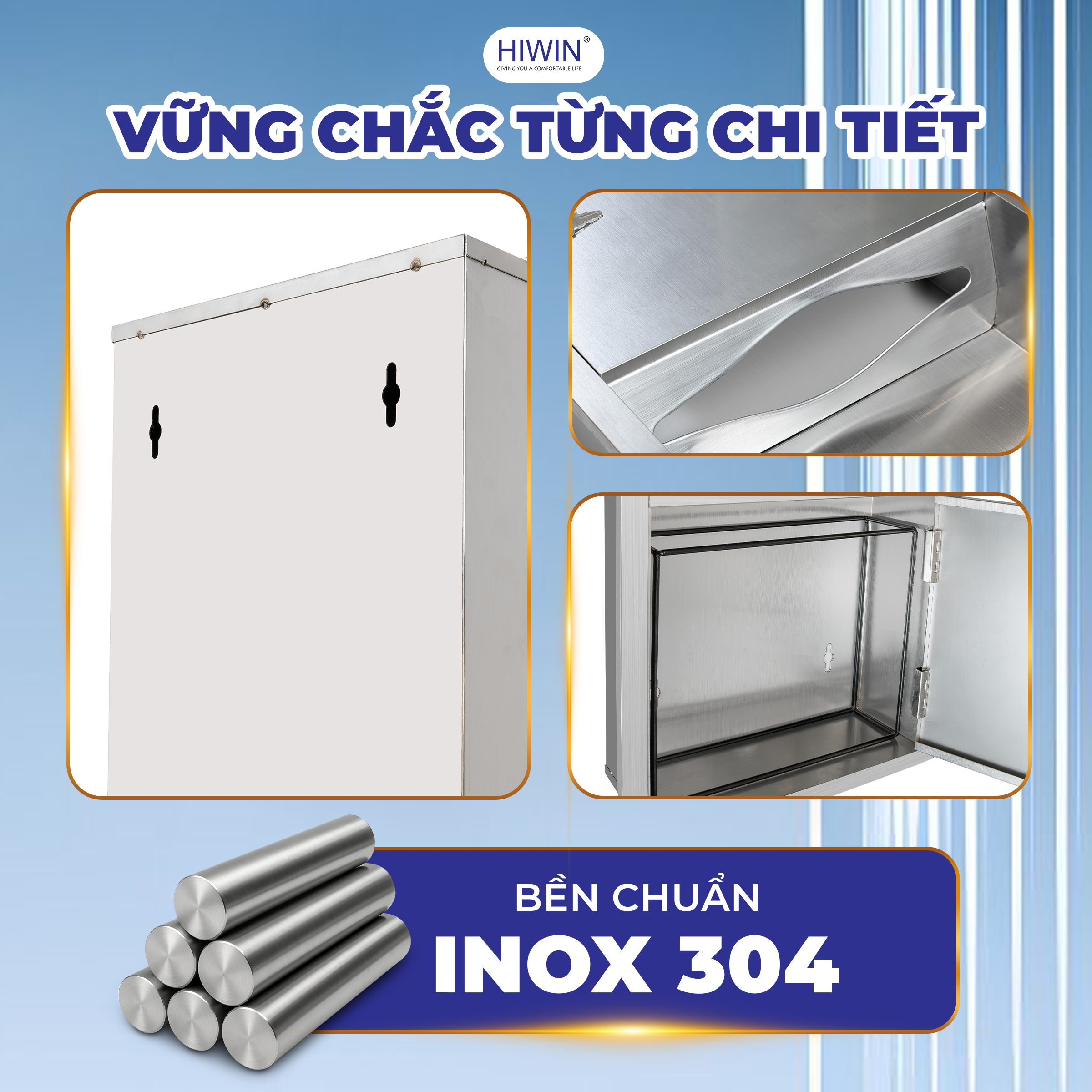 Inox 304 - Tiêu chuẩn vàng cho môi trường ẩm ướt