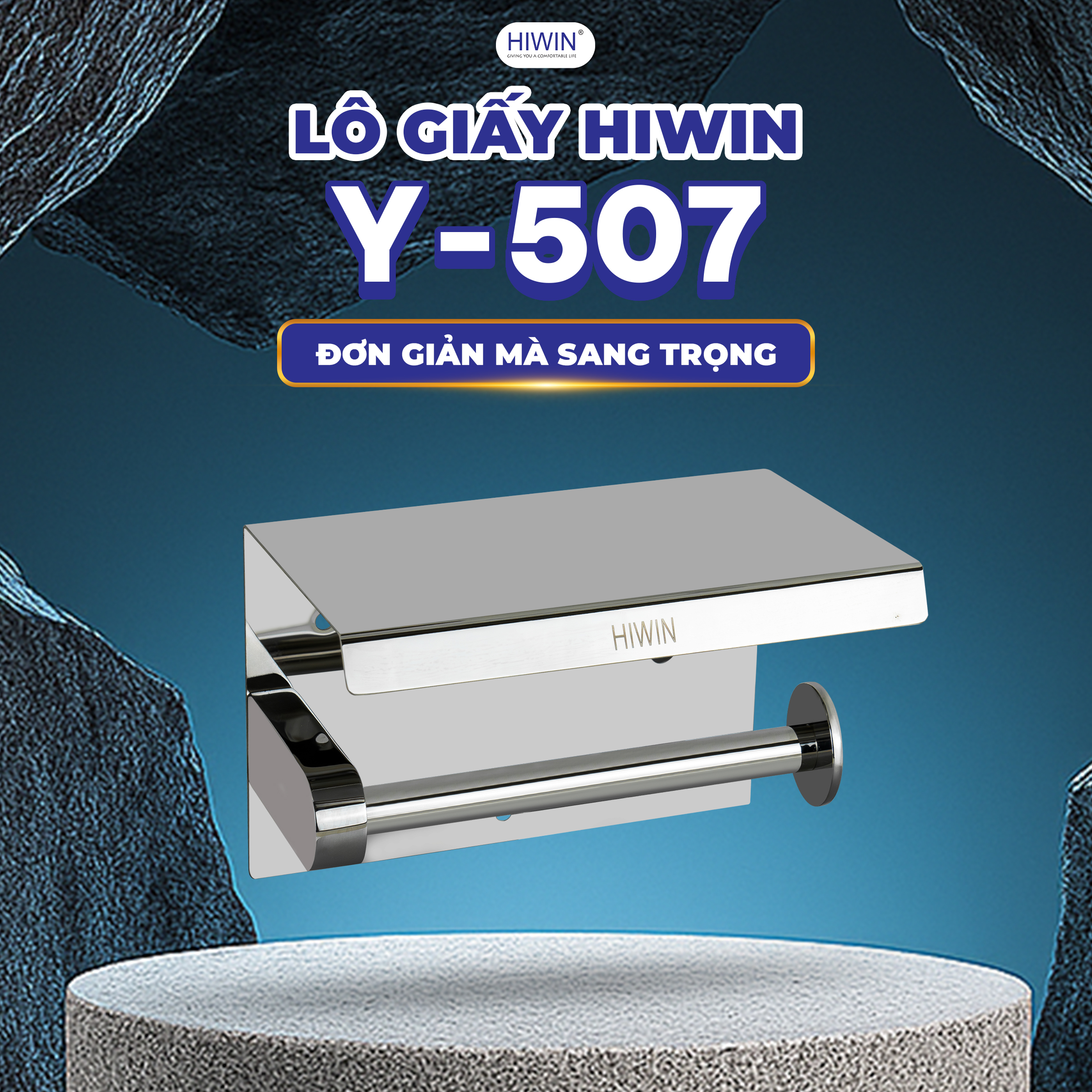 Hiwin Y-507 thiết kế gọn gàng tinh tế, mang nét hiện đại