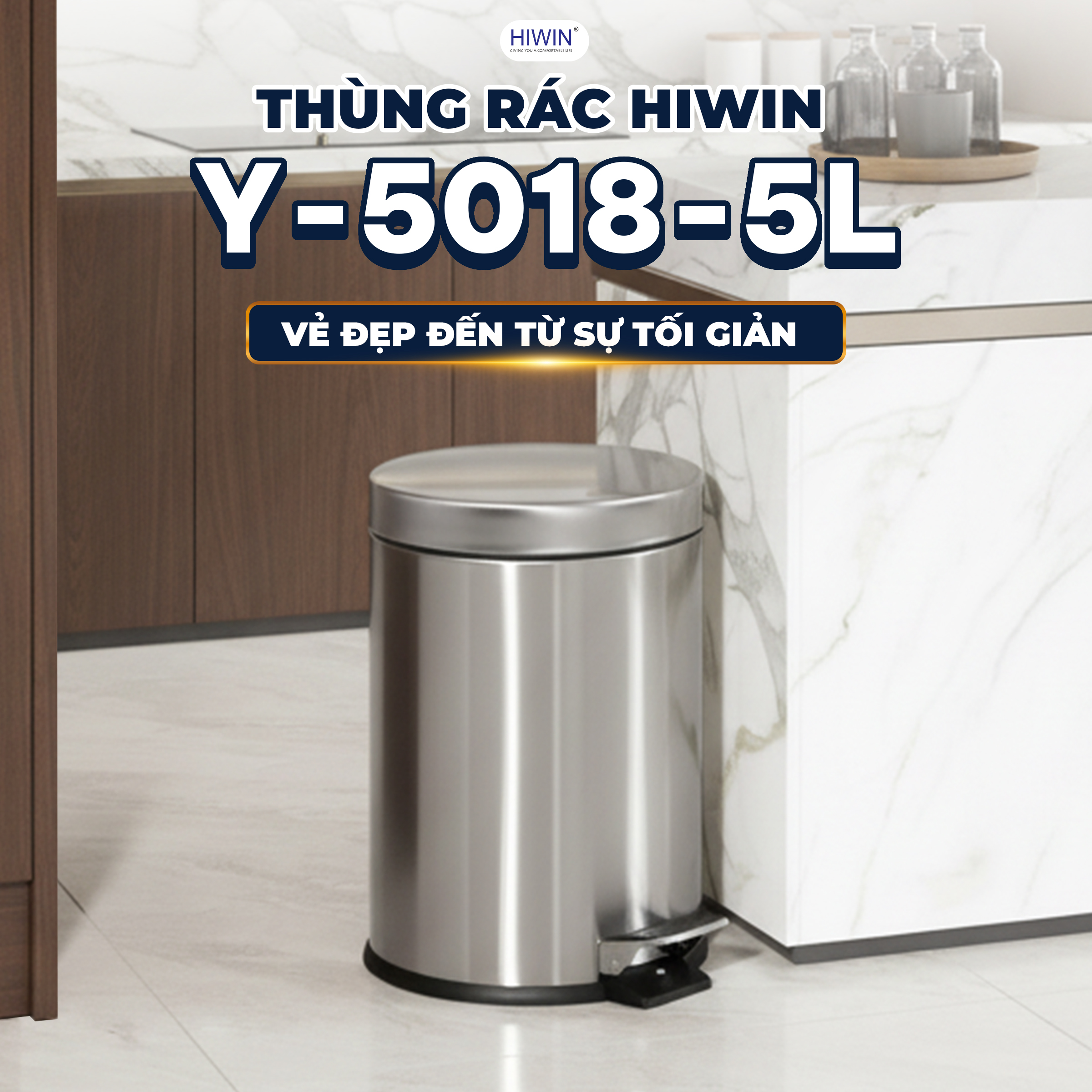Hiwin Y-5018-5L có thiết kế đẹp mắt, hiện đại