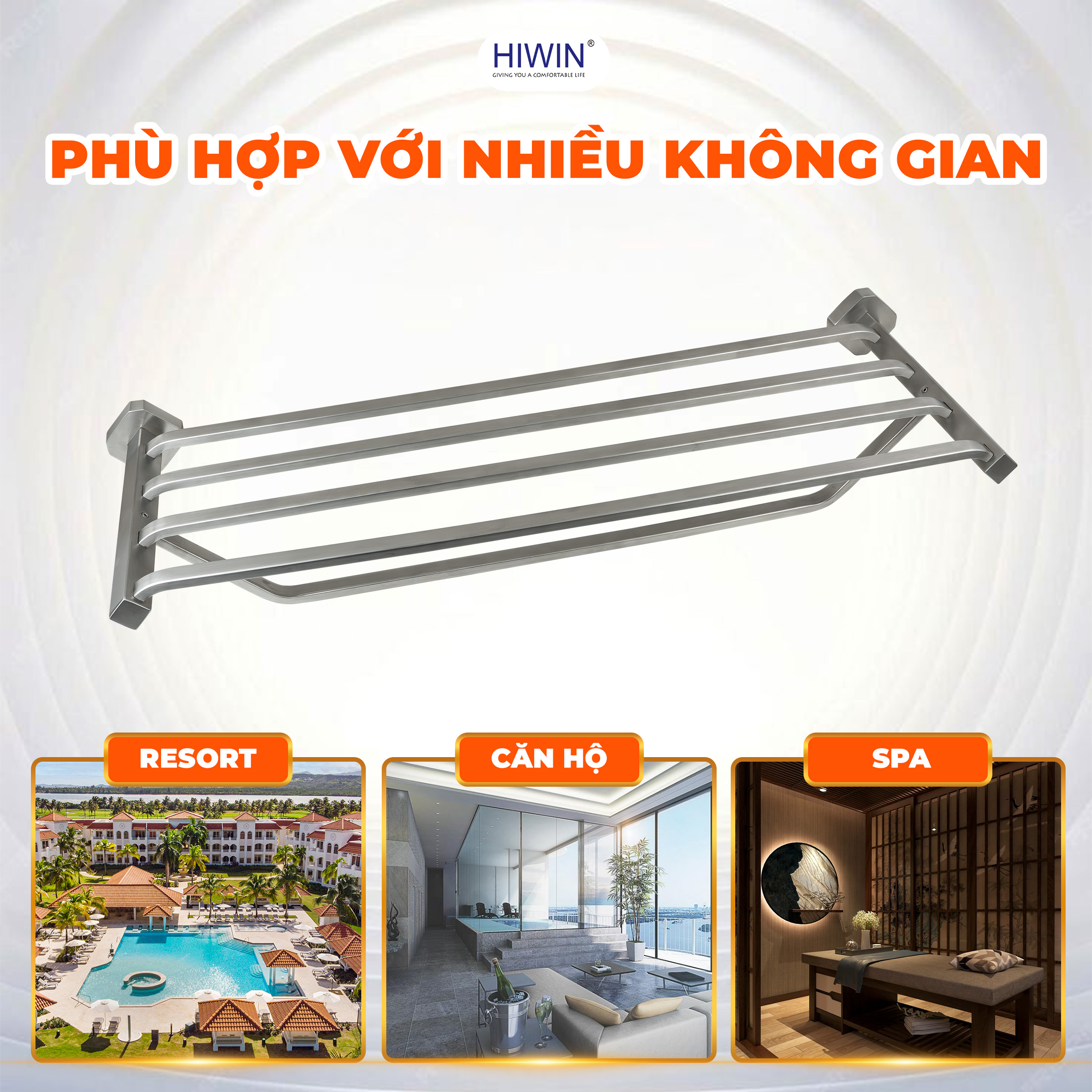 Lắp đặt linh hoạt, phù hợp nhiều không gian