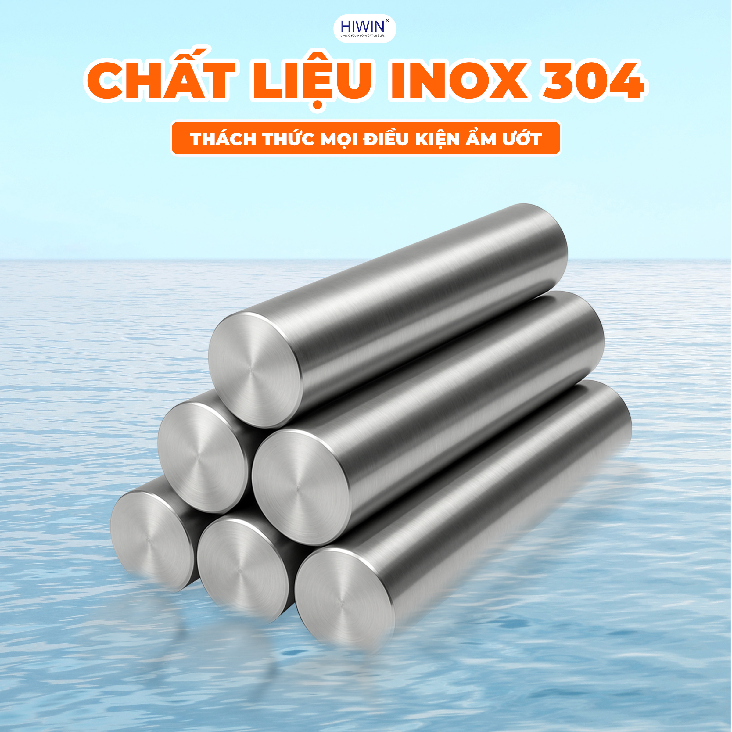 Vắt khăn giàn inox 304 Hiwin Y-839 bền bỉ