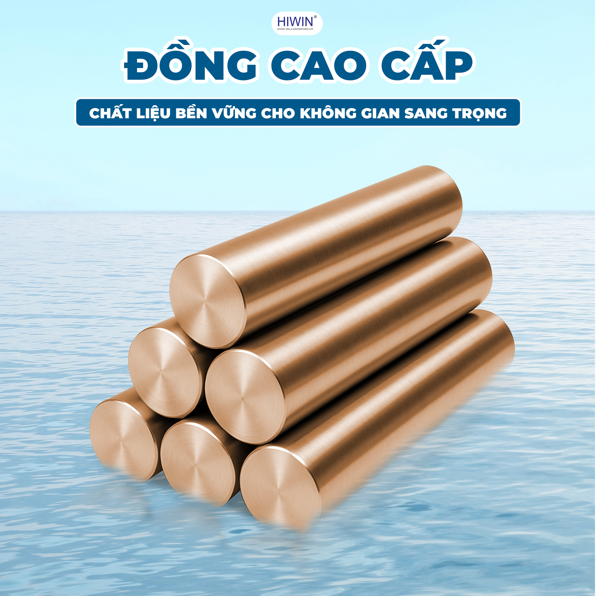 Chất liệu cao cấp cho sản phẩm luôn sáng đẹp như mới