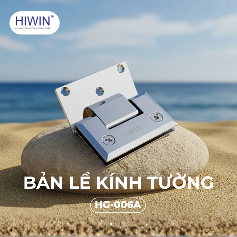 Bản lề kính tường Hiwin HG-006A 135 độ