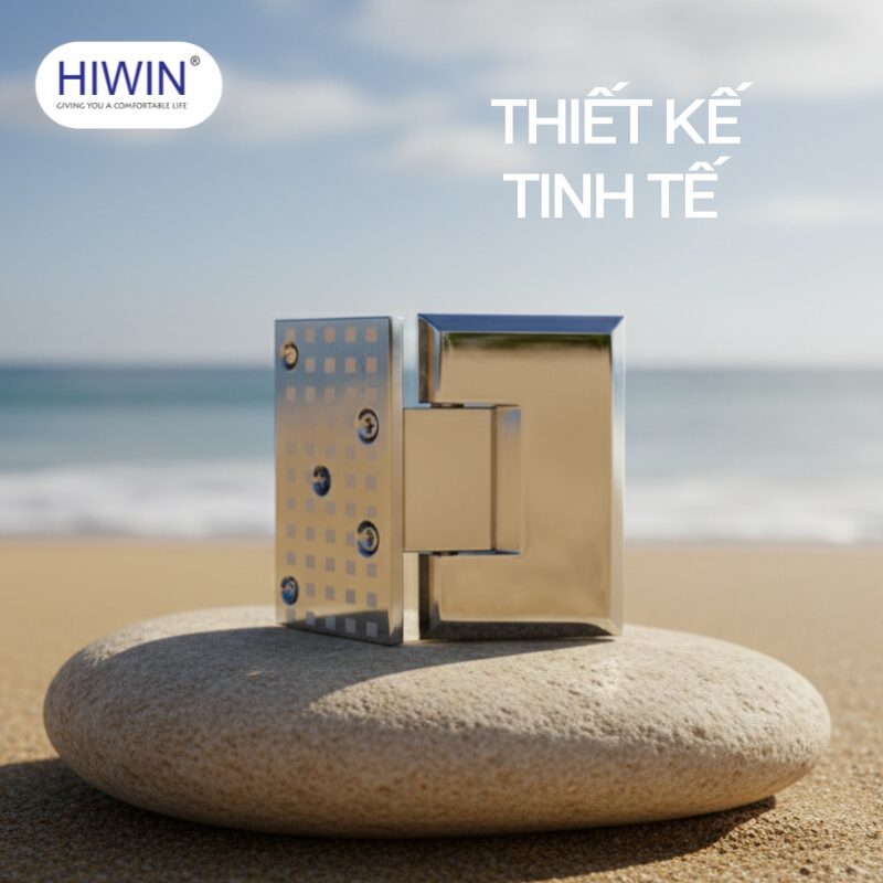 Thiết kế bản lề HG-006A tinh tế, chuẩn góc mở 135 độ