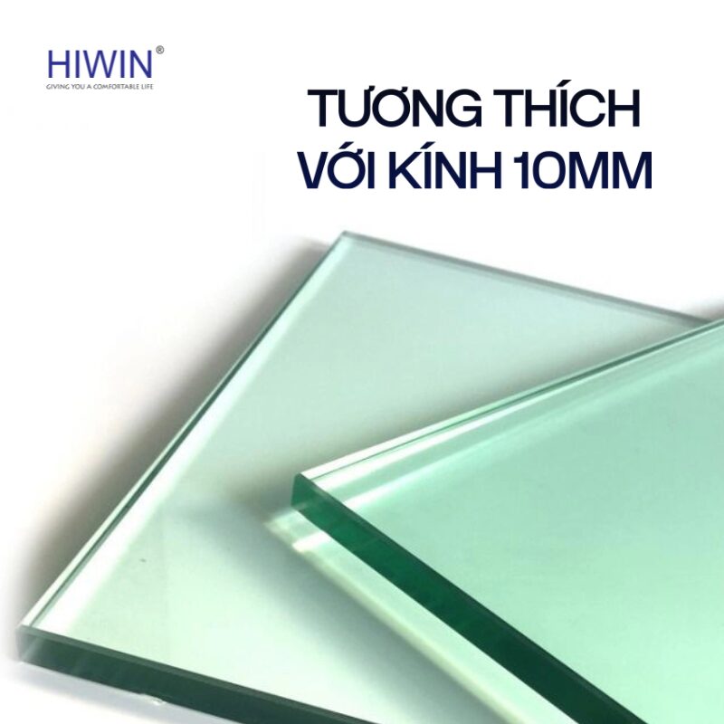 Bản lề phù hợp kính cường lực dày 10mm