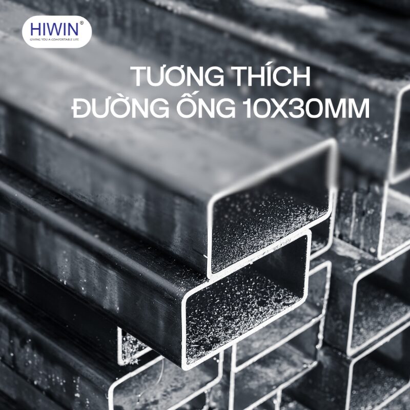 Bát tường SB-610F tương thích với thanh giằng inox 10x30mm