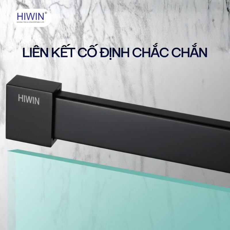 Cơ chế chốt siết bát tường SB-610F giữ vững hệ giằng cabin kính