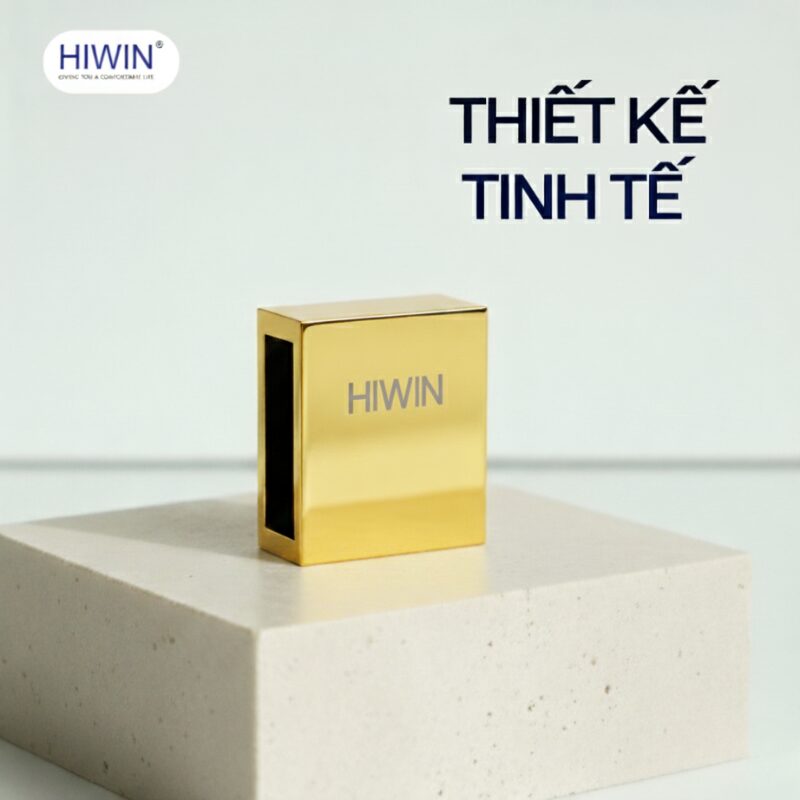 Bát tường SB-610F màu vàng thiết kế vuông vắn hiện đại