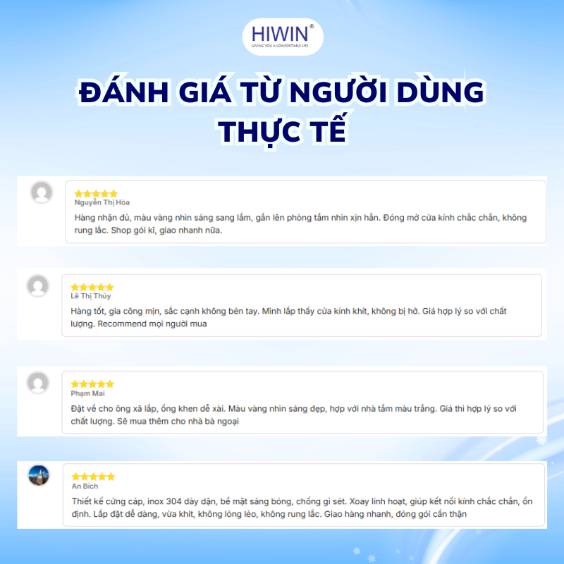 Đánh giá sản phẩm từ trải nghiệm sử dụng thực tế của khách hàng