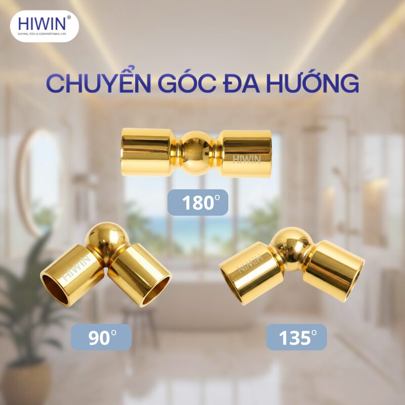 SB-616 linh hoạt kết nối giằng kính nhiều góc độ