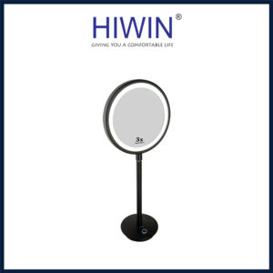 Gương cạo râu gương trang điểm J-091 để bàn màu đen mờ