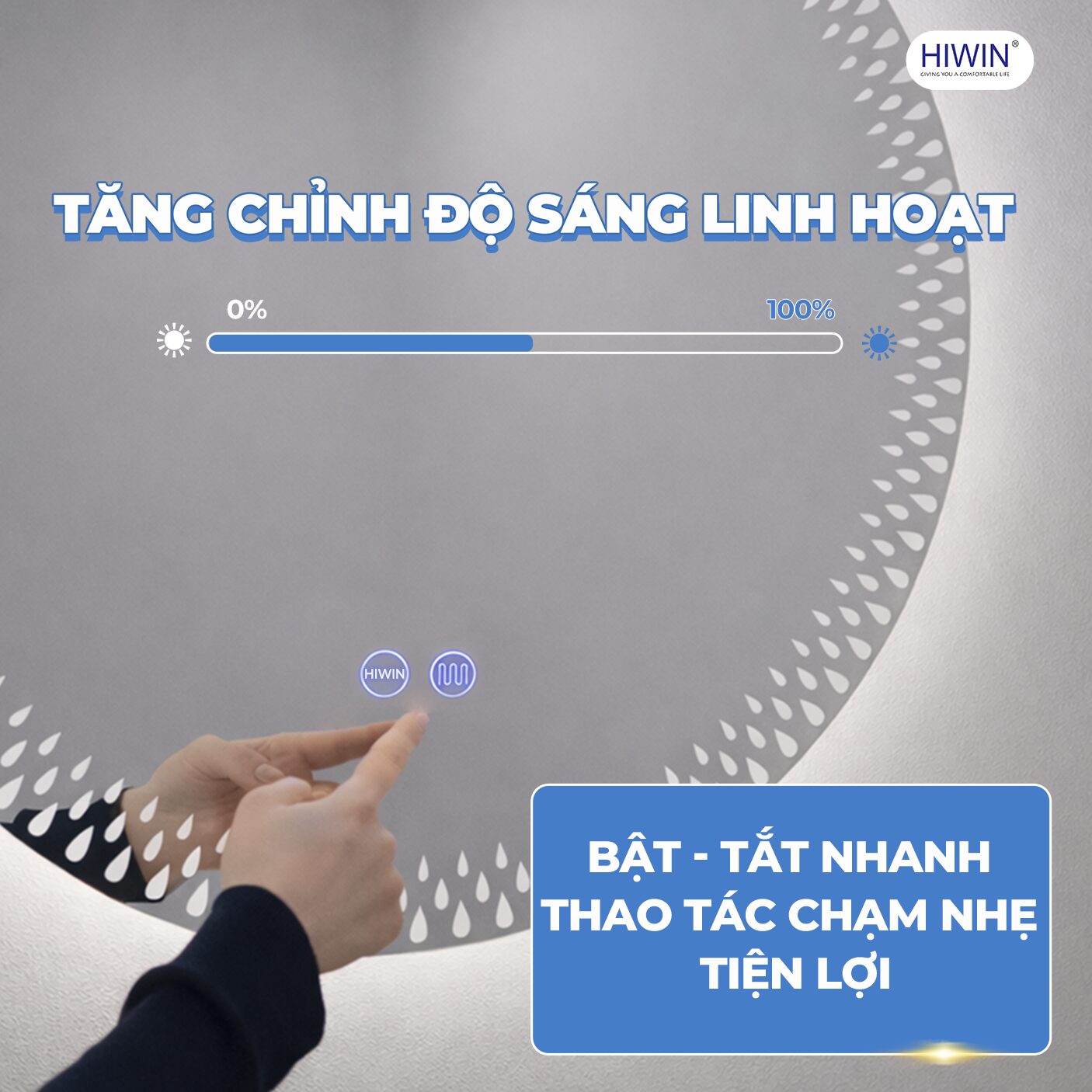 M-CW650LD cảm ứng siêu nhạy điều chỉnh độ sáng