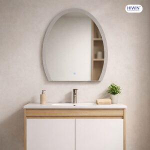 Gương thông minh elip M-E6075L-H LED 6000K, cảm ứng, phôi Bỉ cao cấp