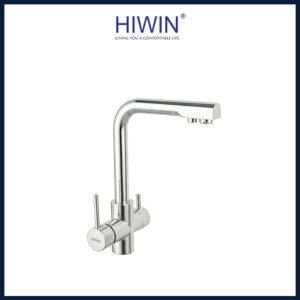 Vòi rửa bát 3 đường nước KF-6322 tích hợp vòi lọc nước