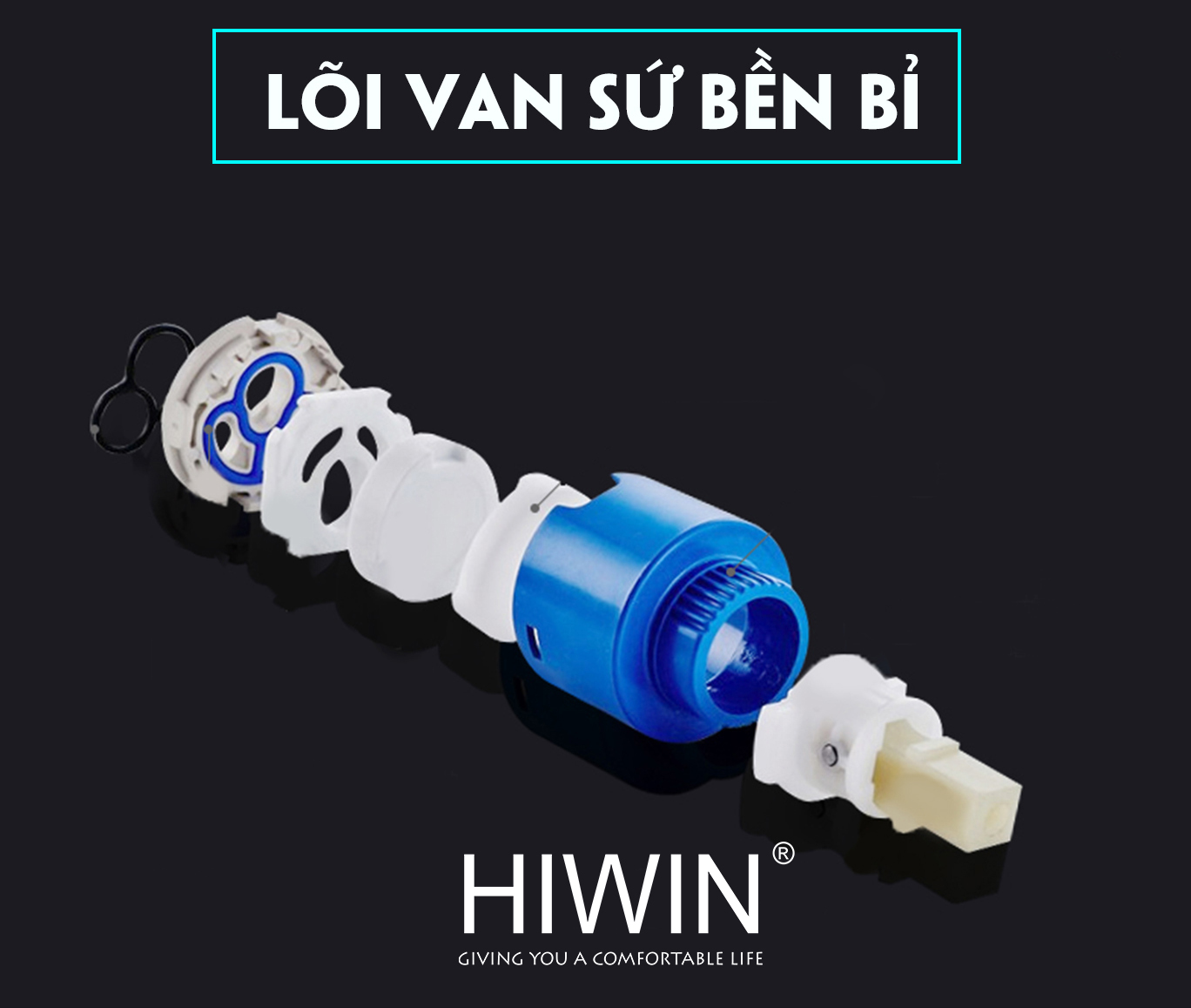 Dây cấp nước inox 304 lõi EPDM chống rò rỉ