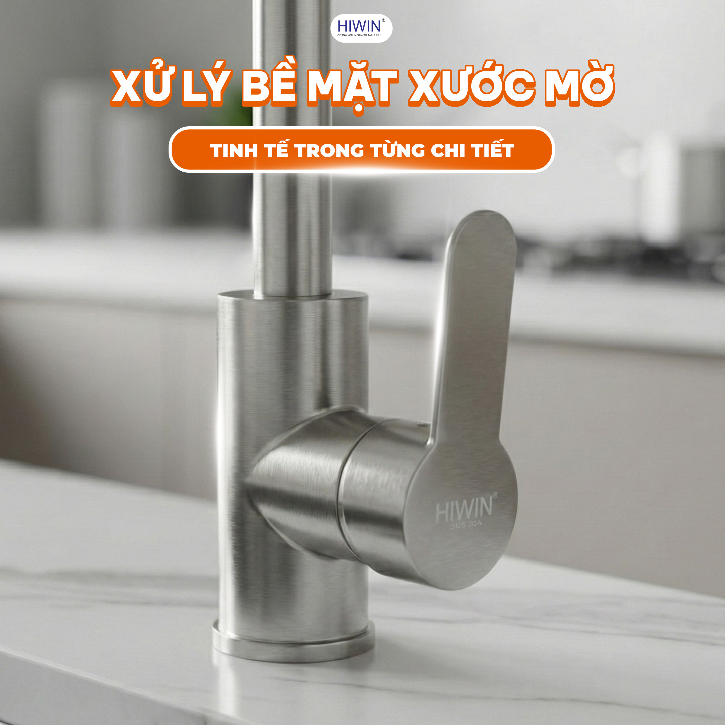 Xử lý bề mặt inox xước mờ dễ vệ sinh