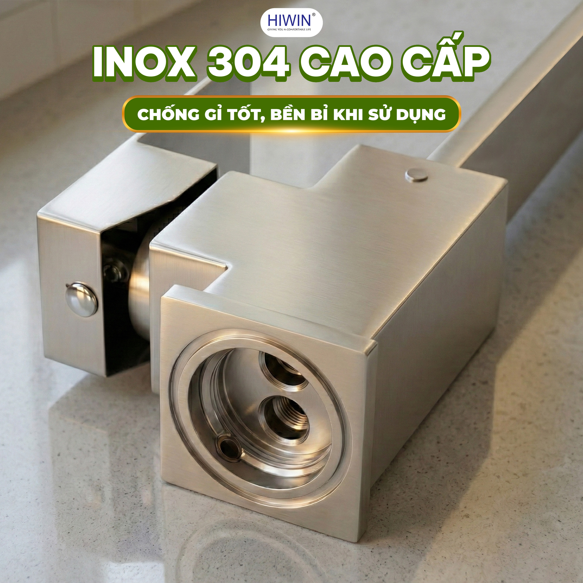 Vòi nước rửa bát bằng inox 304 cao cấp