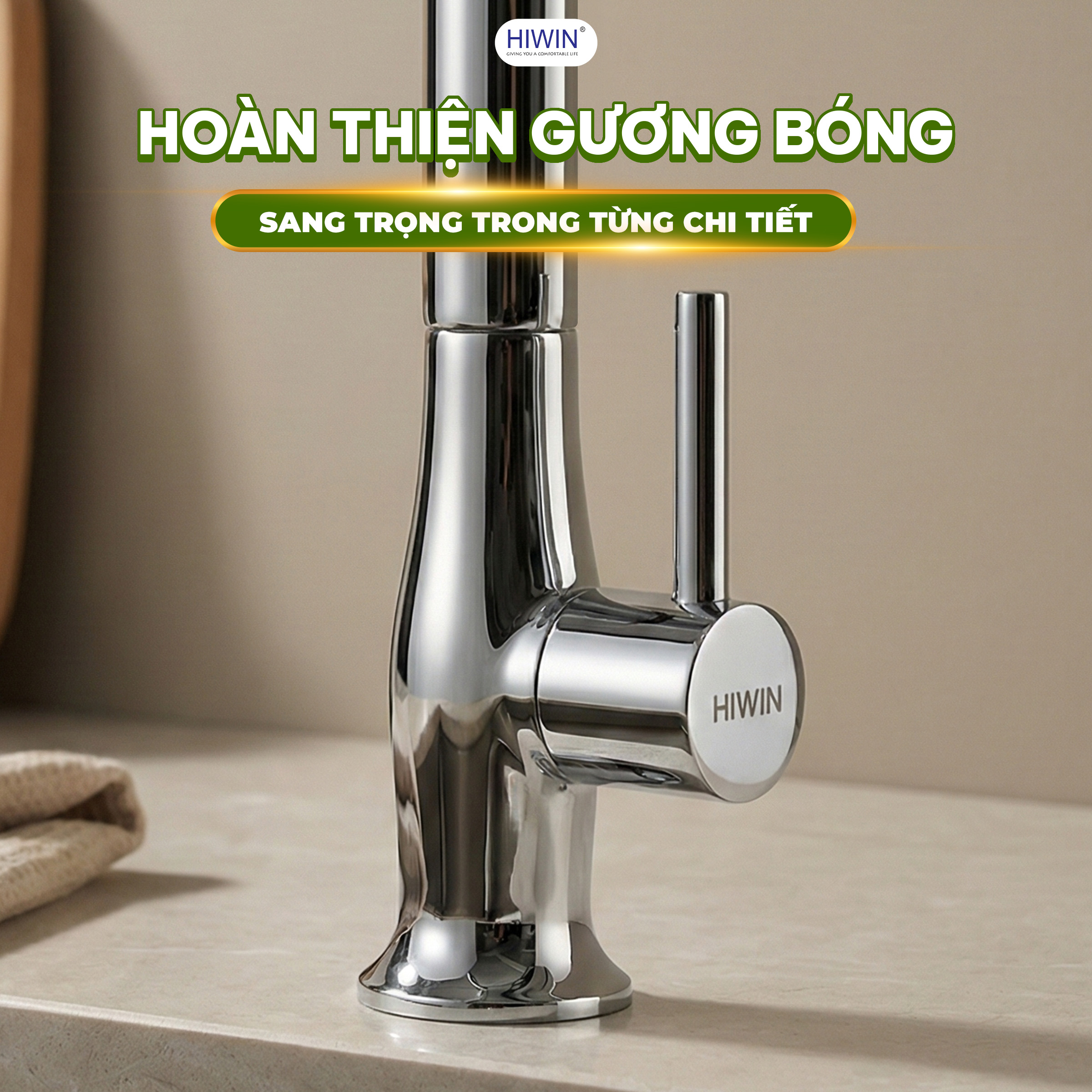 Xử lý bề mặt: Mặt gương bóng 